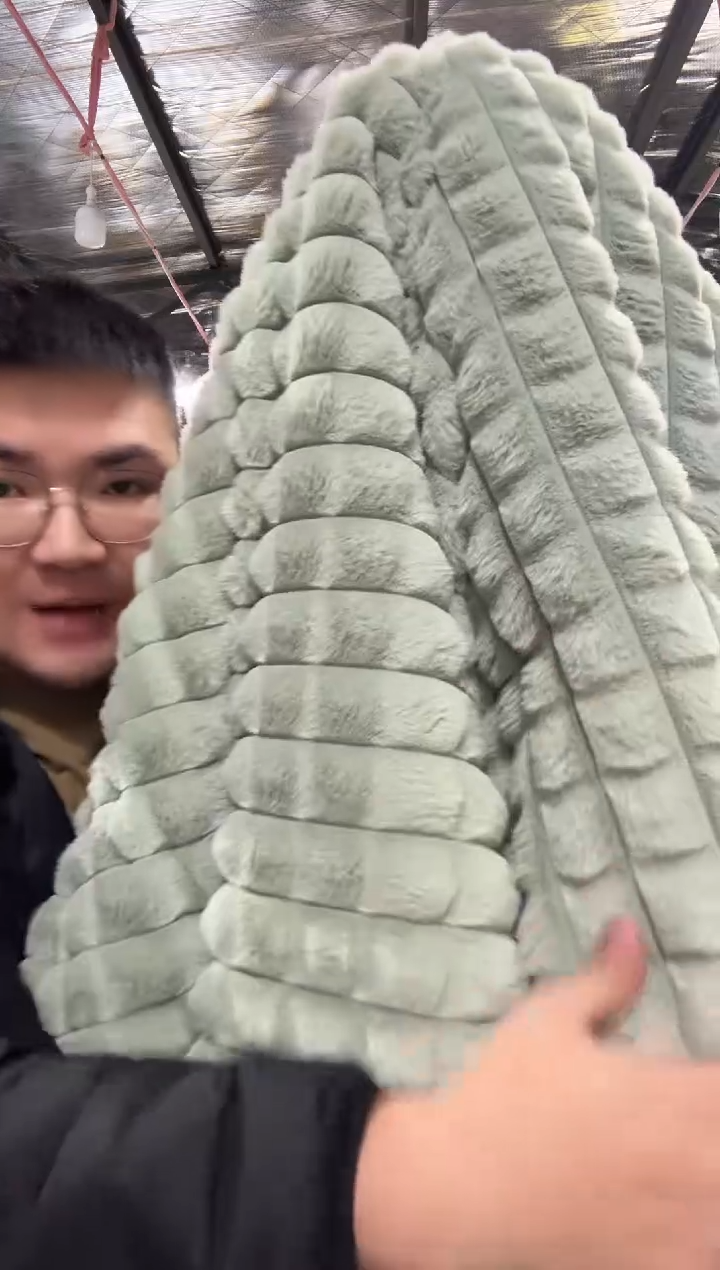 兔毛【高货兔兔被2x2.3米】外贸原单毛毯被加厚加密款巨暖和