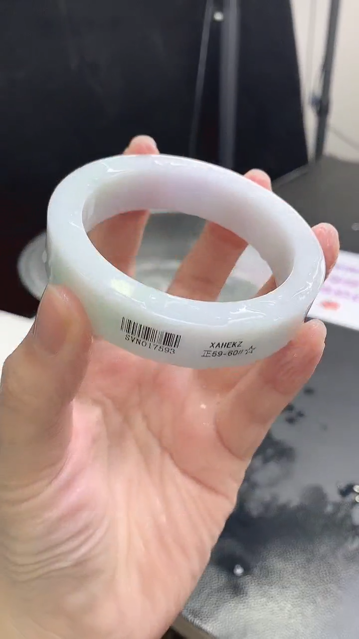 【闪购商品】定制翡翠手镯未镶嵌31 59-61正