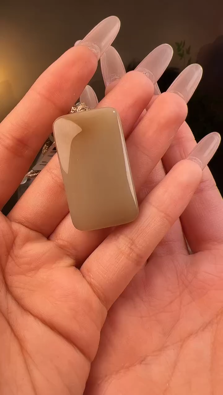 【闪购商品】和田玉颈饰未镶嵌无事牌447