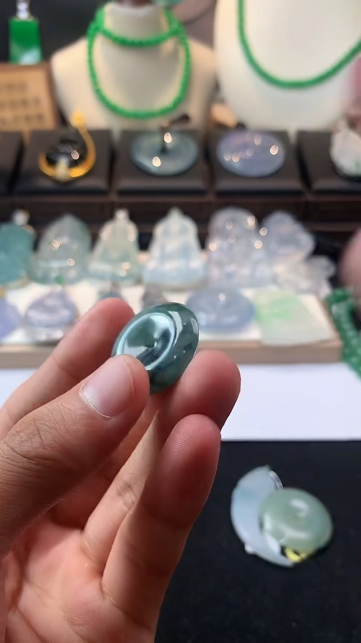 未镶嵌定制翡翠自**翔 6960毛货不退不换