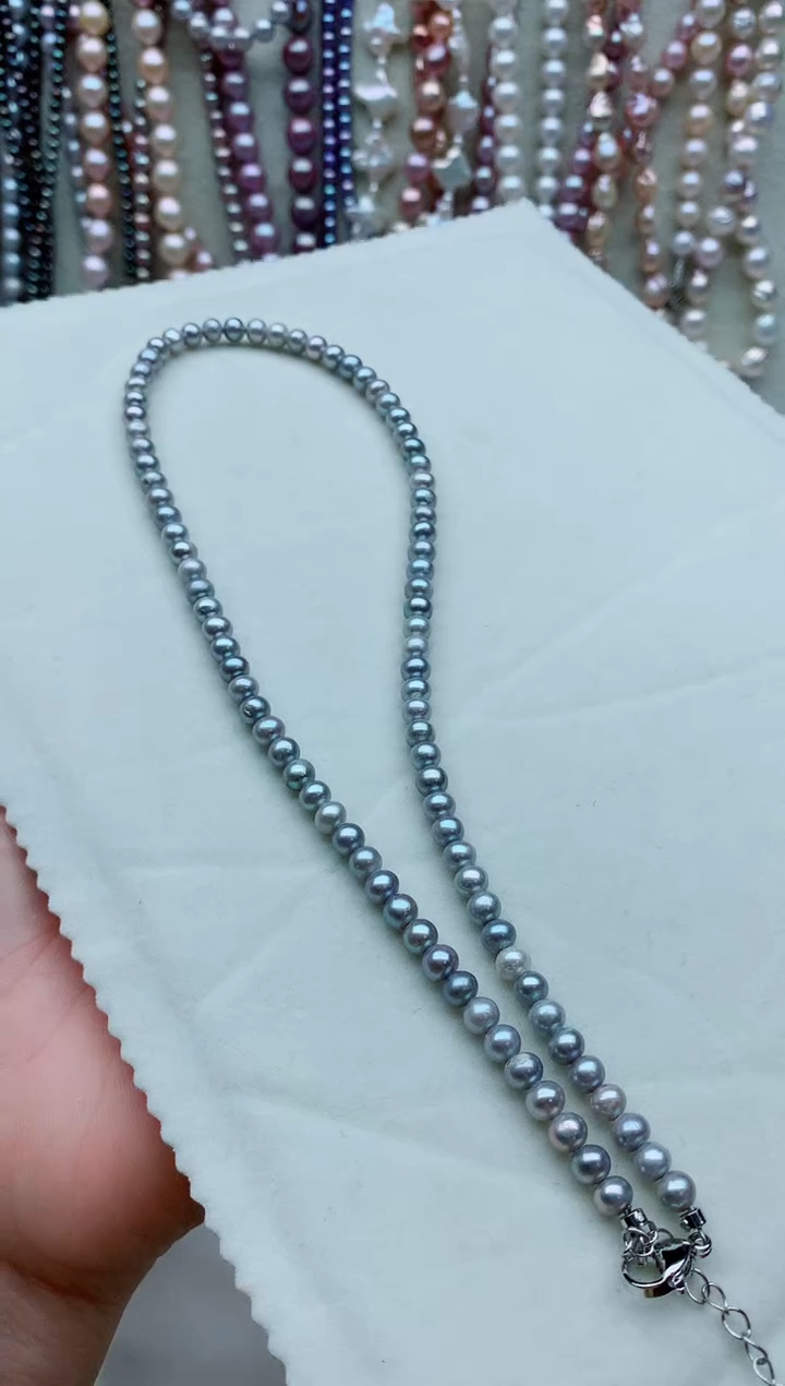 淡水珍珠未镶嵌颈饰淡水珍珠项链