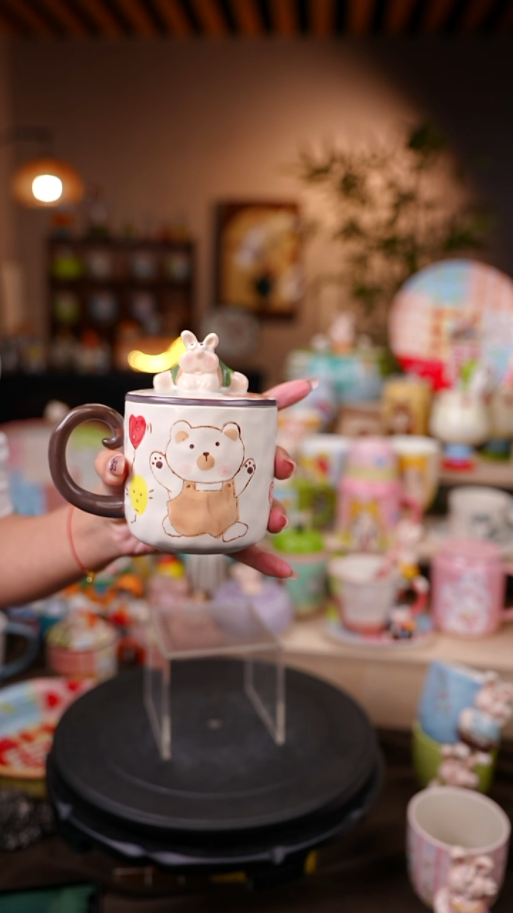 瓷初屿手绘陶瓷餐具