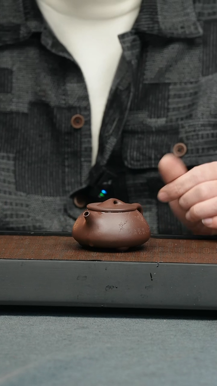 【闪购商品】紫砂茶壶五堂 景舟石瓢-湖帆