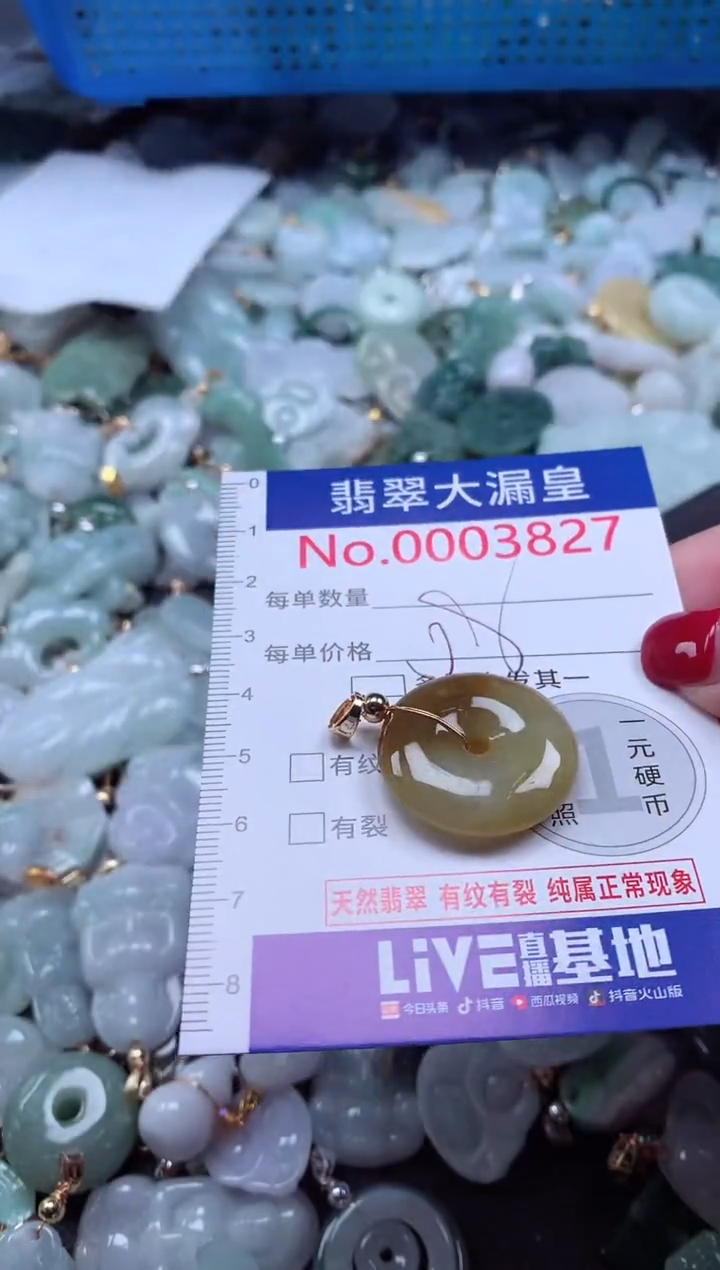 颈饰未镶嵌翡翠3827