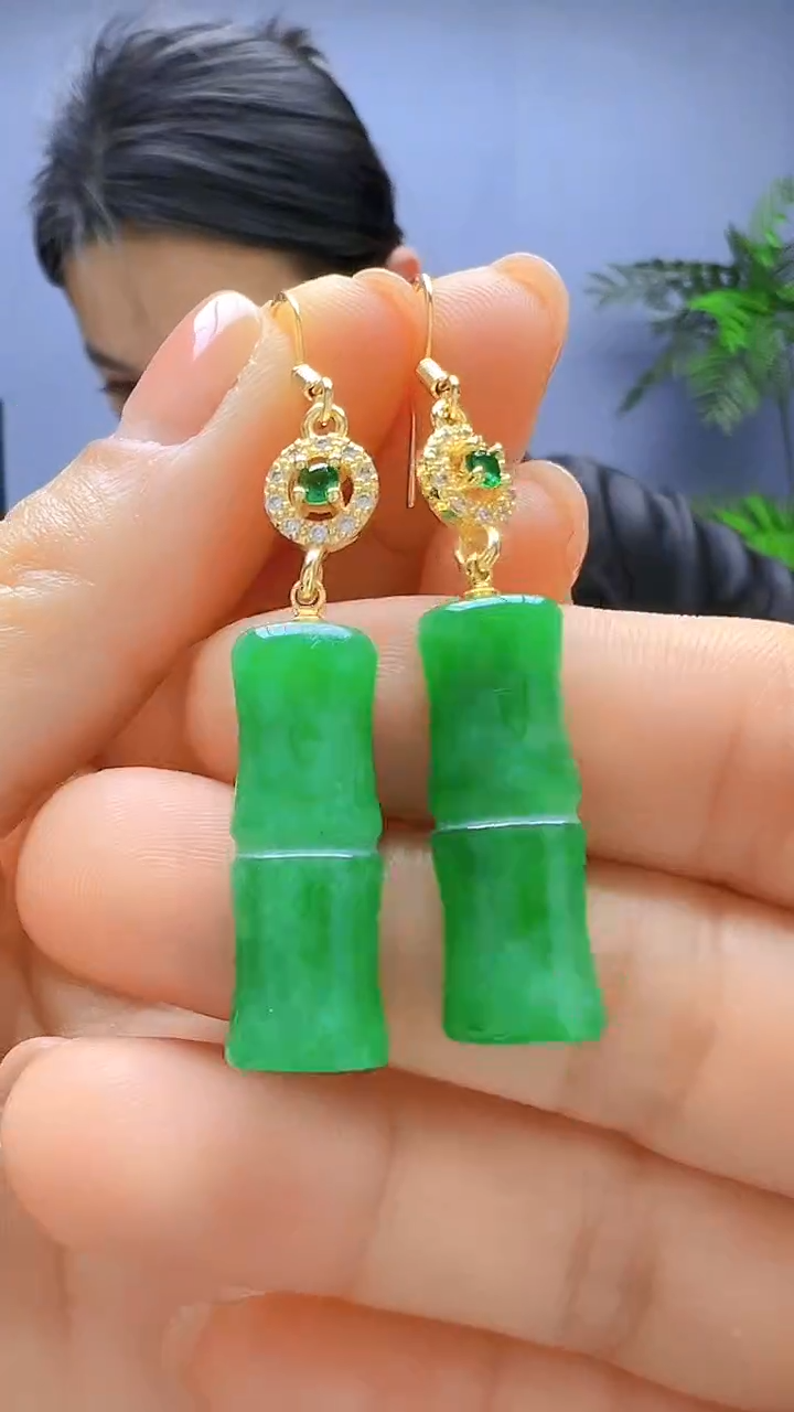 【闪购商品】翡翠颈饰14K金镶嵌颈饰