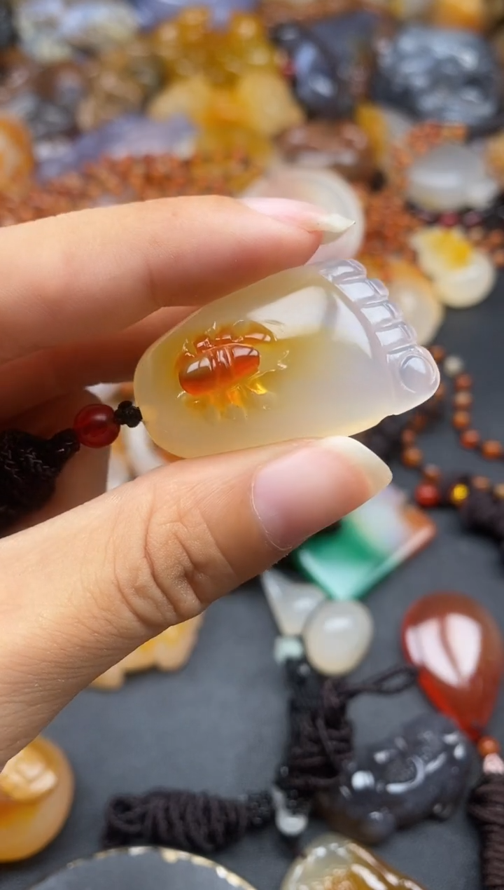 未镶嵌1玛瑙/玉髓厉*ll