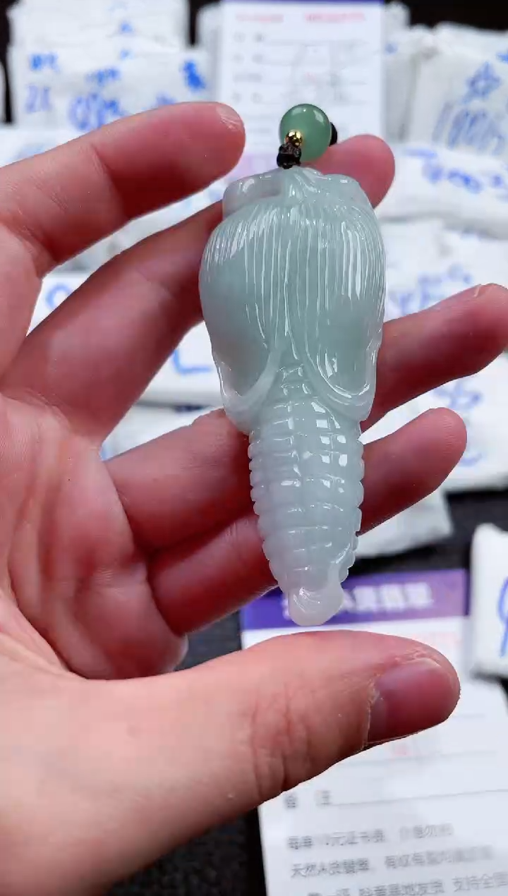【闪购商品】翡翠未镶嵌颈饰00002771