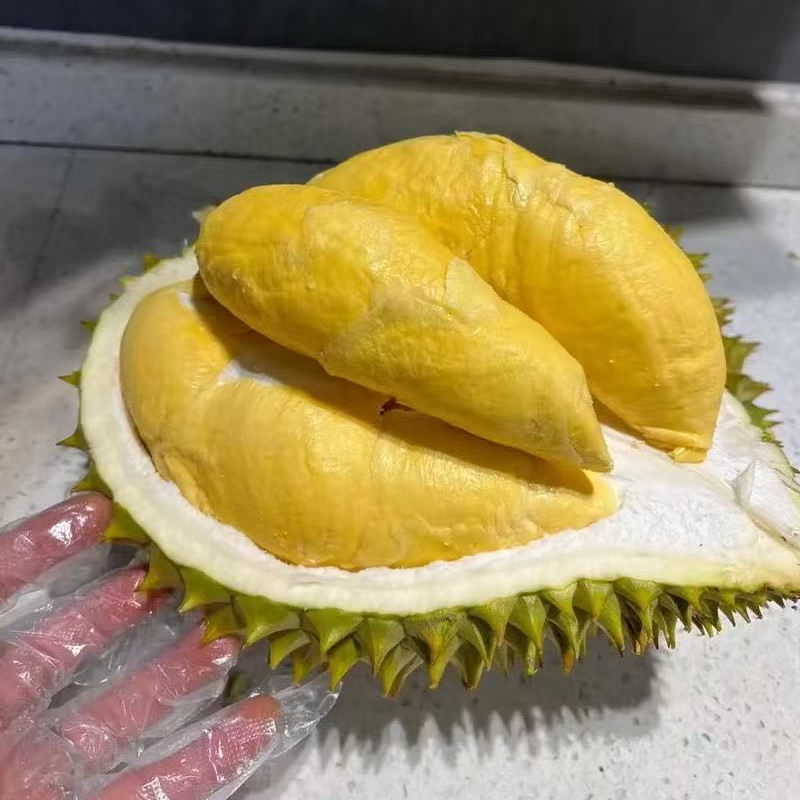 新鲜金腰榴莲开果肉(1~4斤）核大金腰越南