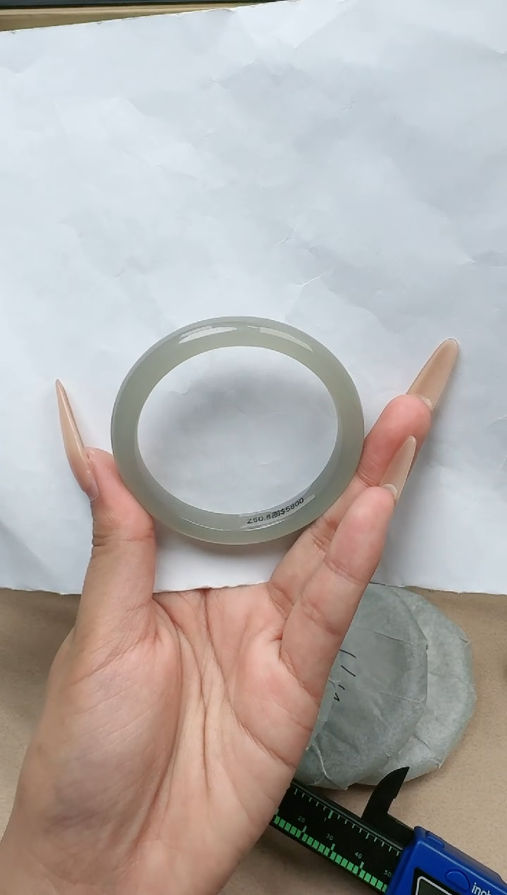 【闪购商品】和田玉手镯未镶嵌50/51圈口YY