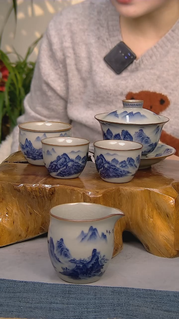 【闪购商品】简装家用款5件套 陶瓷家用茶具系列