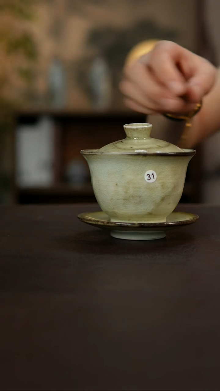 杯景德镇陶瓷杯碗柴烧多人