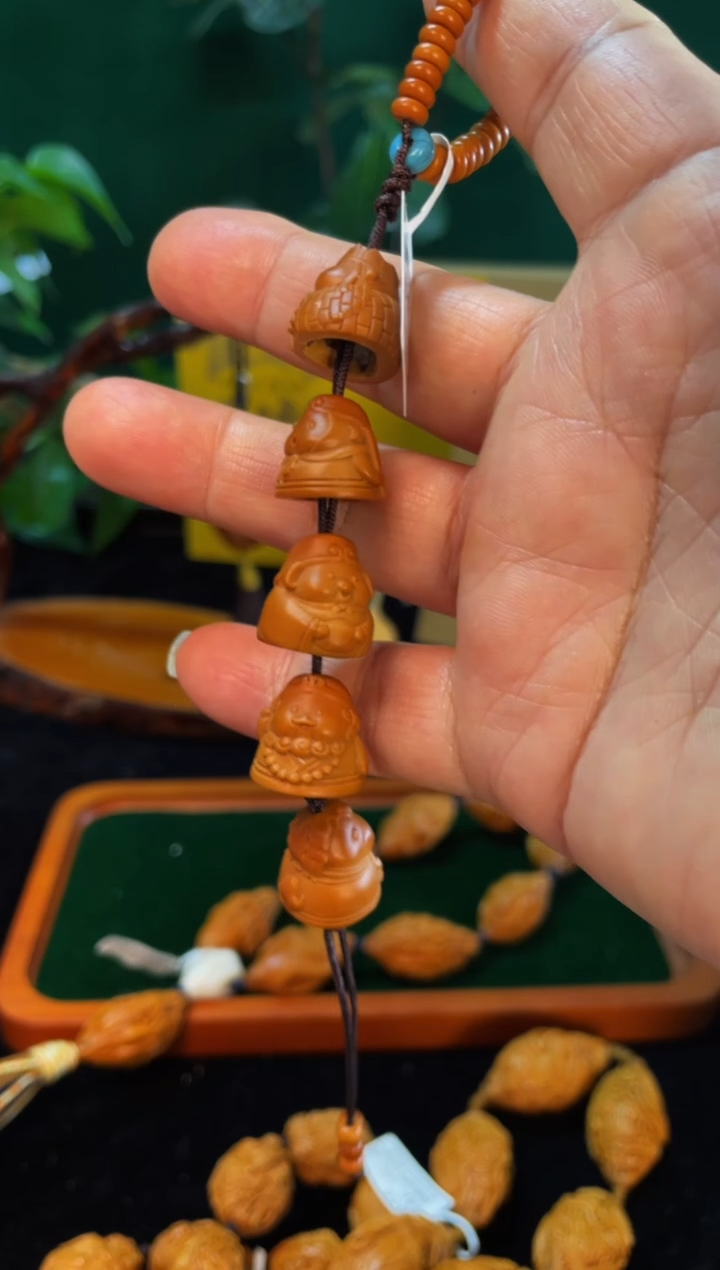 橄榄核西游记手把件