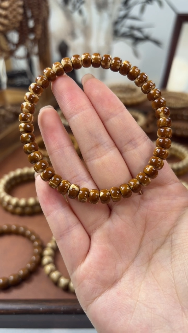 手串紫金鼠哈**壳7*5纯肉鼠尖紫金鼠火焰短轴老型