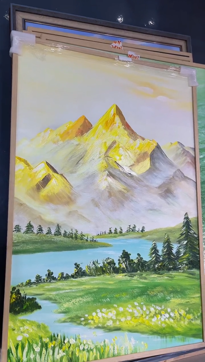 【闪购商品】油画100号 80*120金山-手绘油画