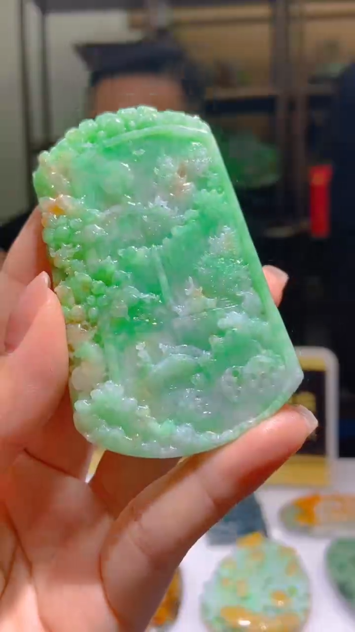 【闪购商品】定制翡翠未镶嵌毛货闪购链接XDZ056