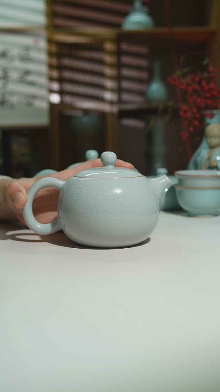 月白运圈西施壶二级