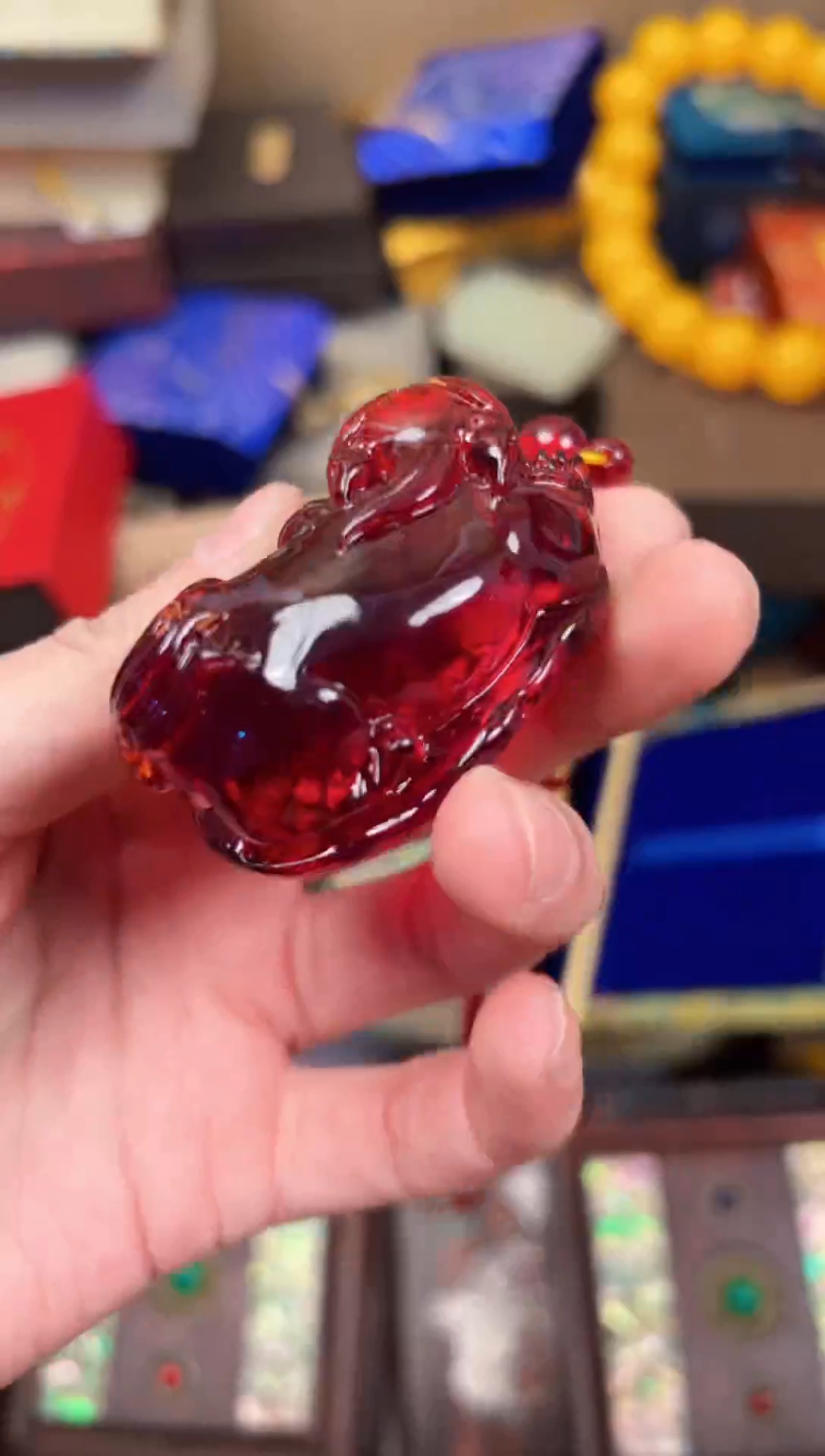 【闪购商品】琥珀颈饰未镶嵌好运来直播间专属链接