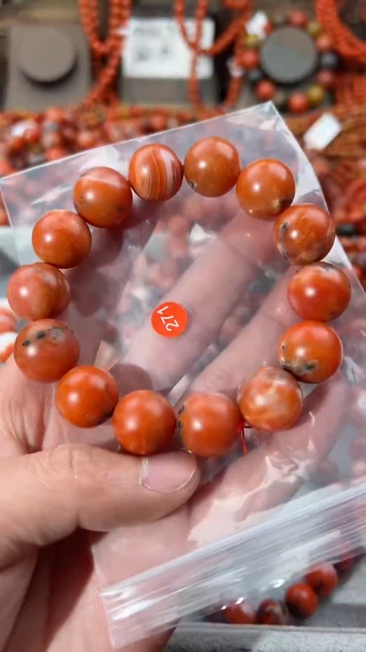 【闪购商品】南红玛瑙手串未镶嵌16