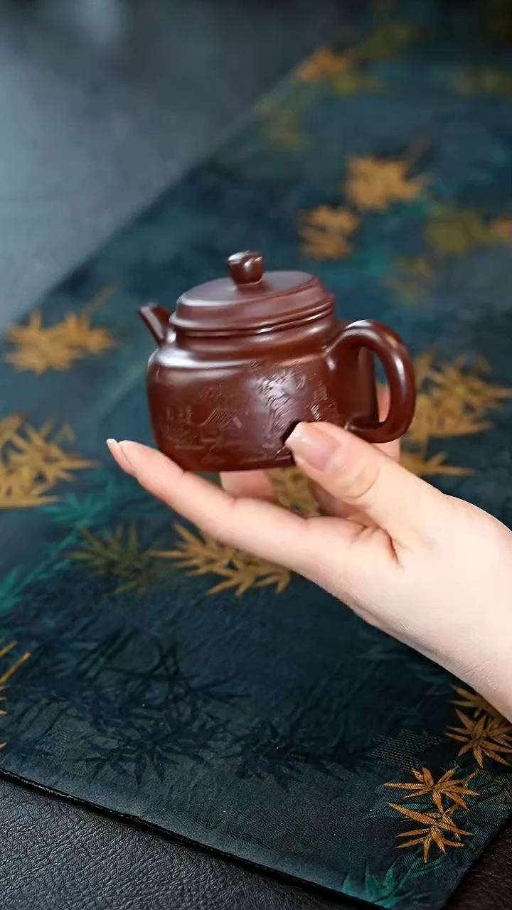 【闪购商品】紫砂茶壶12紫砂壶紫泥德钟