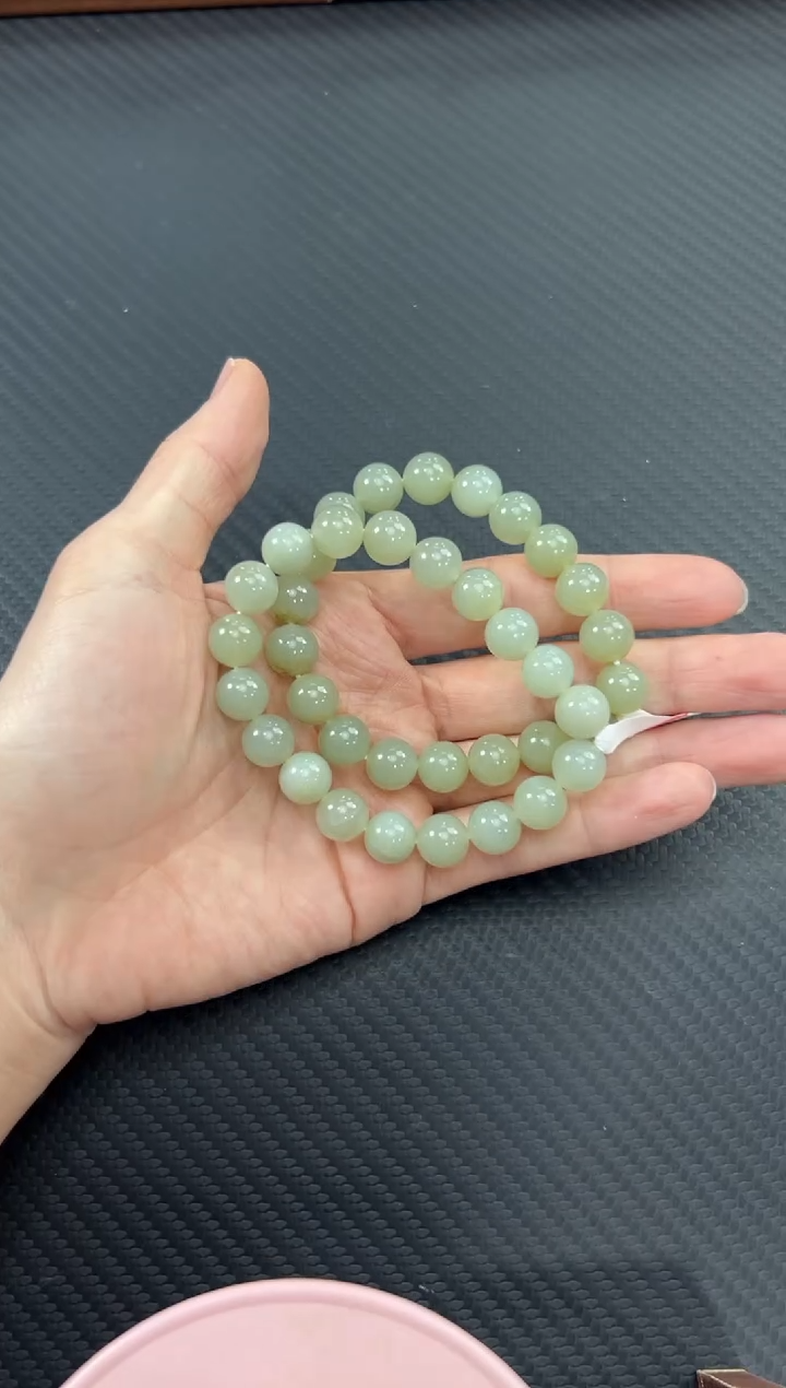 【闪购商品】和田玉手串未镶嵌近矿卡10手串多样性发货拍一发一