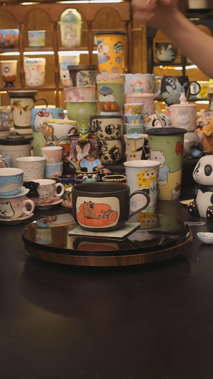 景德镇釉下彩绘设计师款式陶瓷