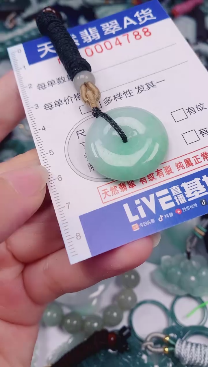 颈饰未镶嵌翡翠00004788