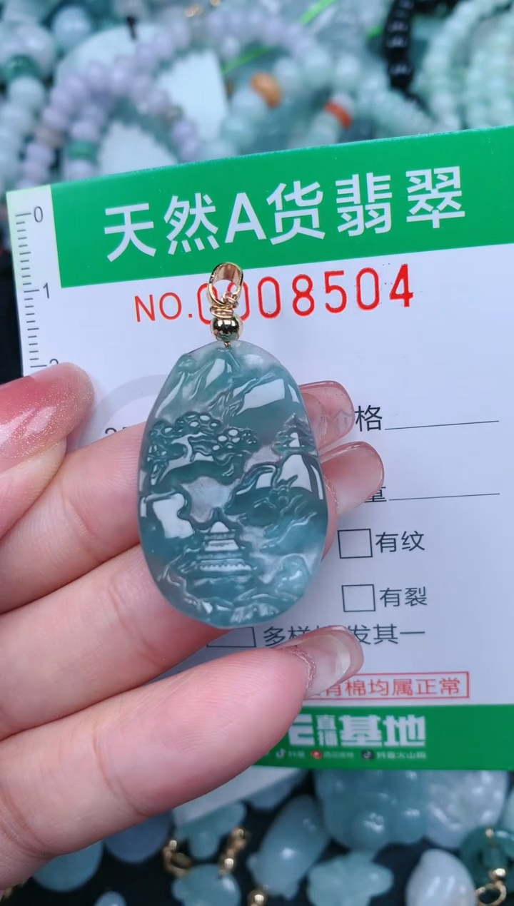 【闪购商品】翡翠颈饰未镶嵌.0008504