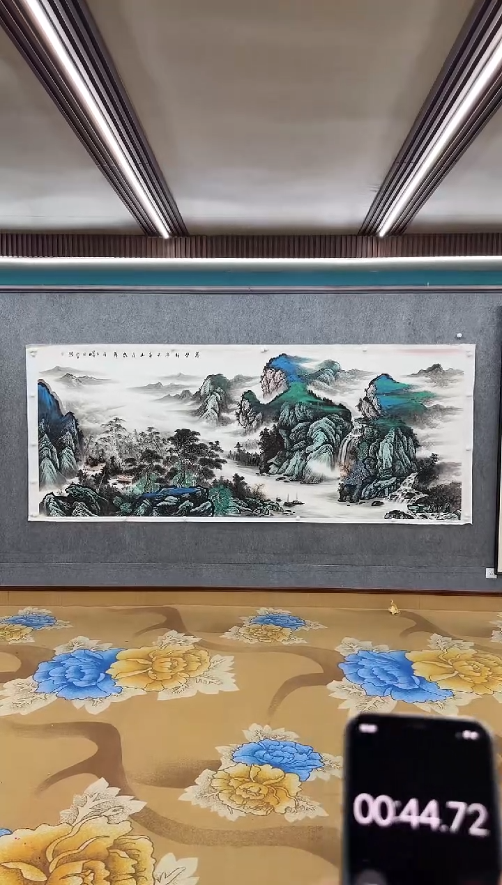 【闪购商品】绘画M张伦玉-大丈二-山水国画