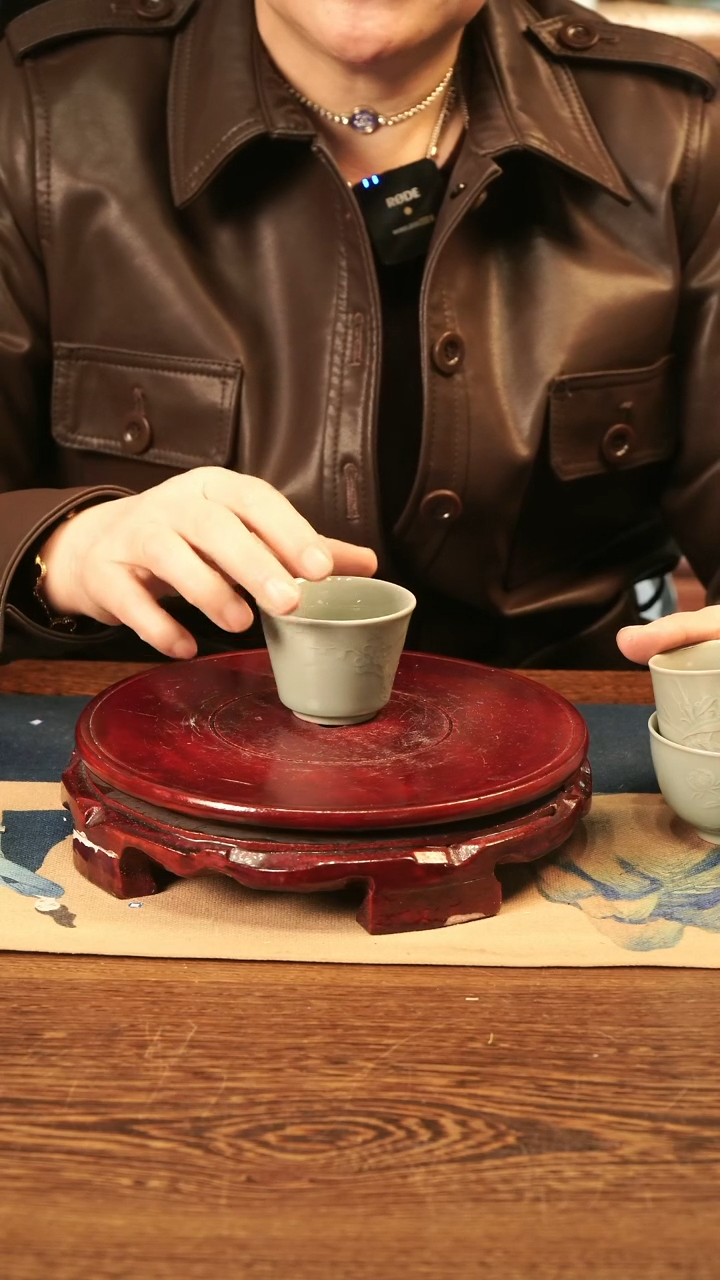 【闪购商品】越窑釉 杯杯（梅花