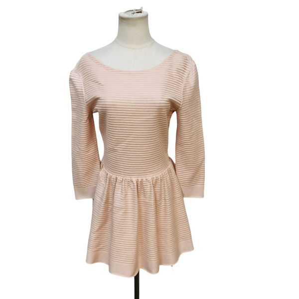 妃鱼/迪奥/桑蚕丝/连衣裙/95新/M1/22