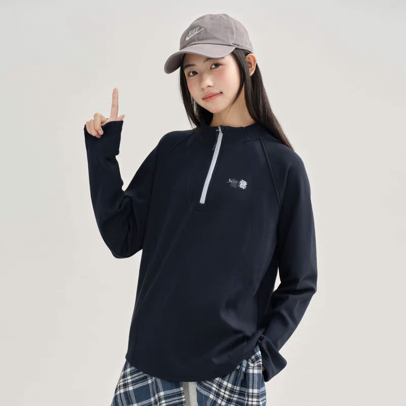 【加厚】dds-25183 休闲 时尚青少年长袖百搭打底衫