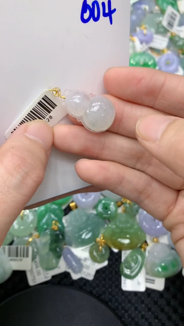 【闪购商品】翡翠颈饰18K金镶嵌11111111111