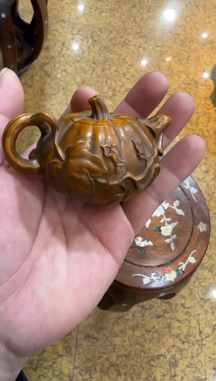 木小叶黄杨木  把把壶