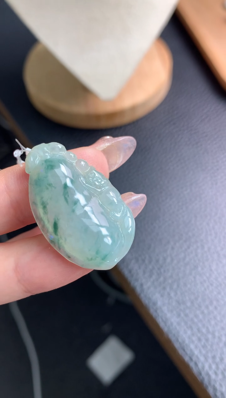 【闪购商品】定制翡翠未镶嵌福瓜