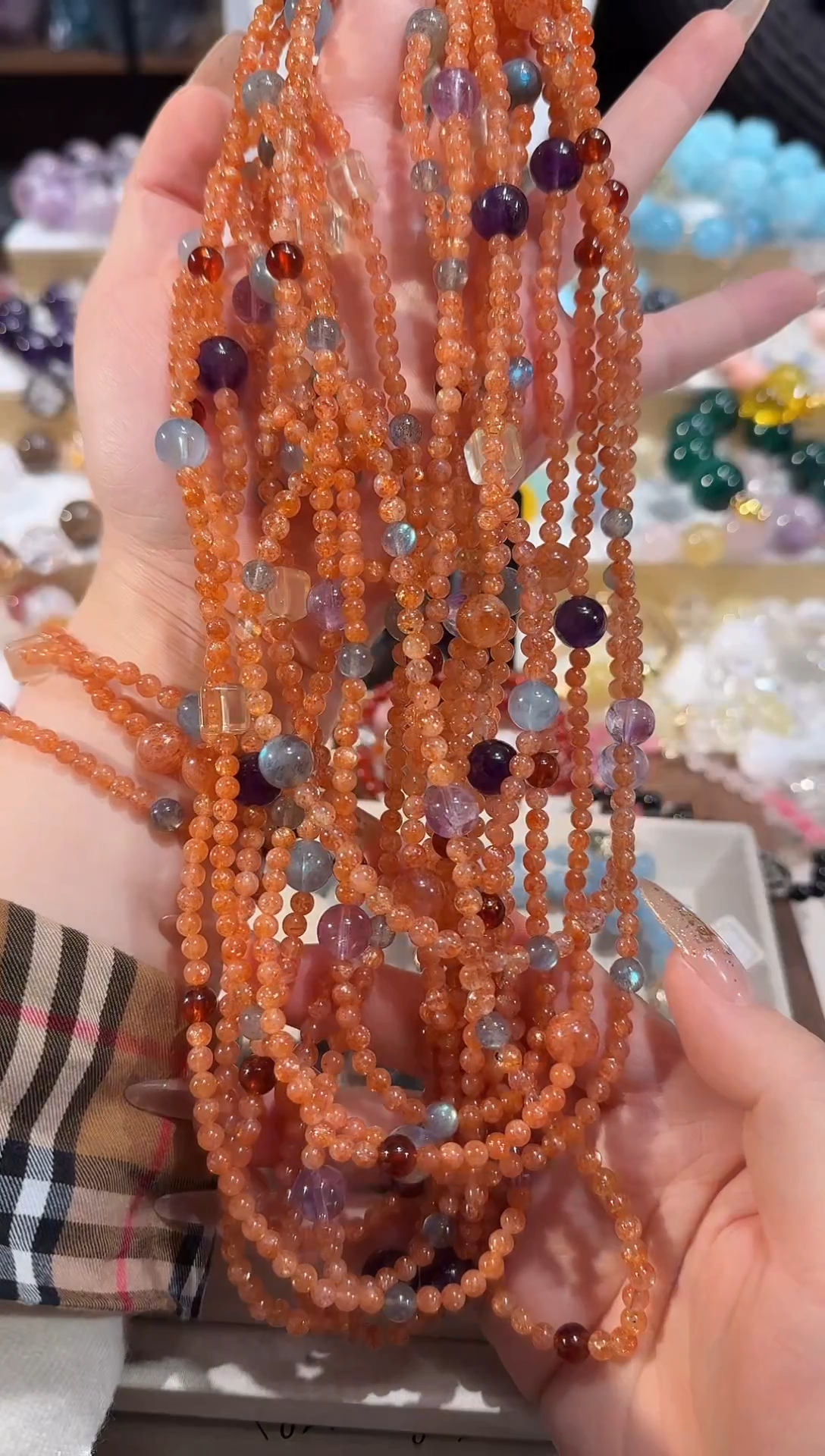 未镶嵌透辉石项链多样性发一