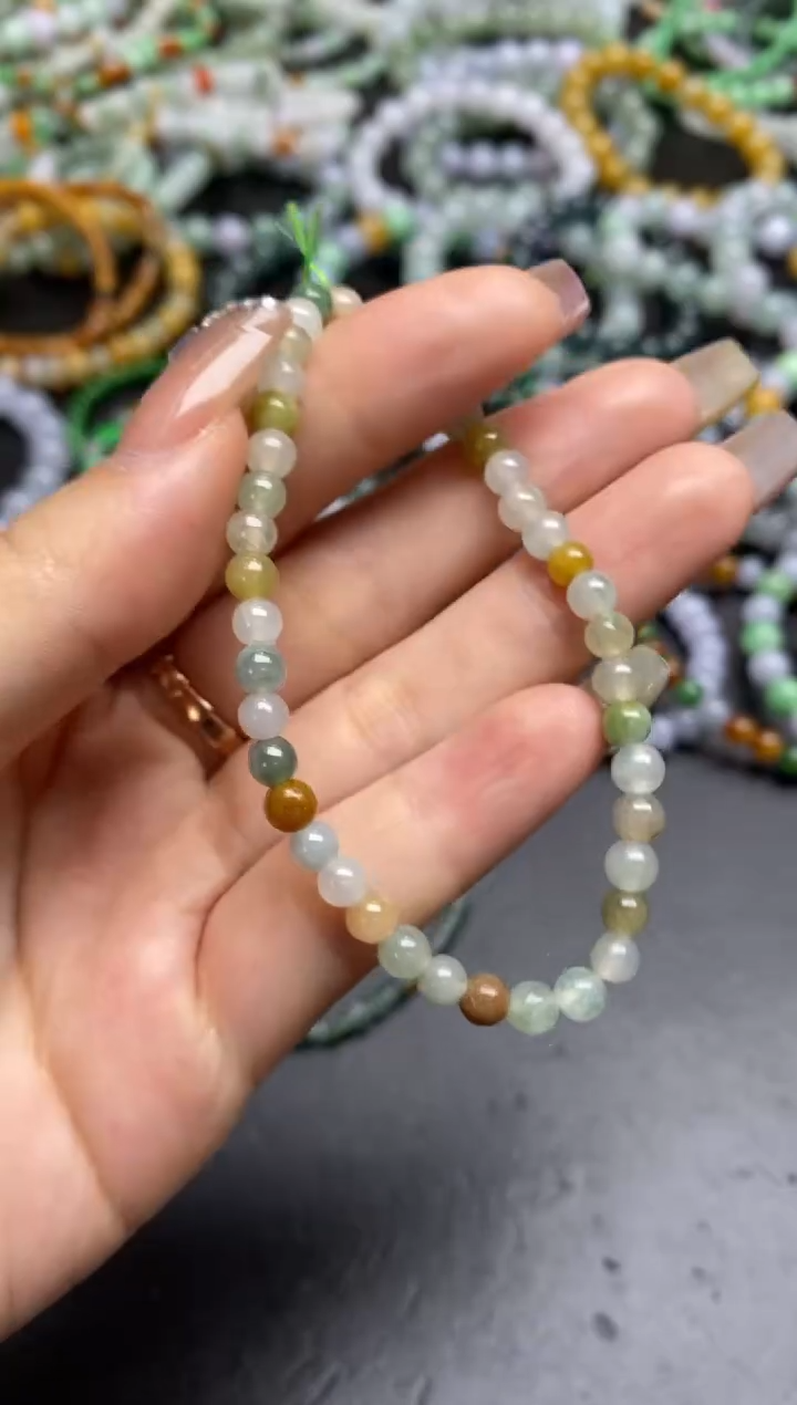 定制翡翠未镶嵌翡翠毛货~多样性发其一~