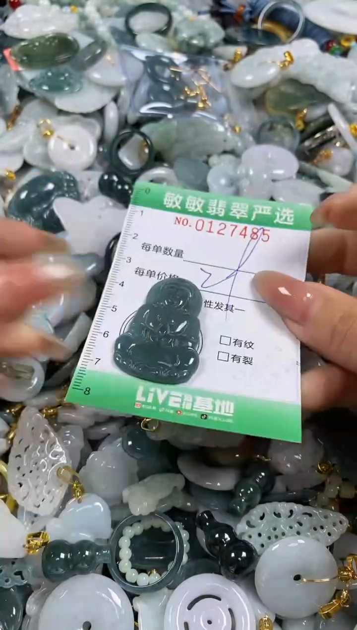 【闪购商品】翡翠颈饰未镶嵌闪购0127485