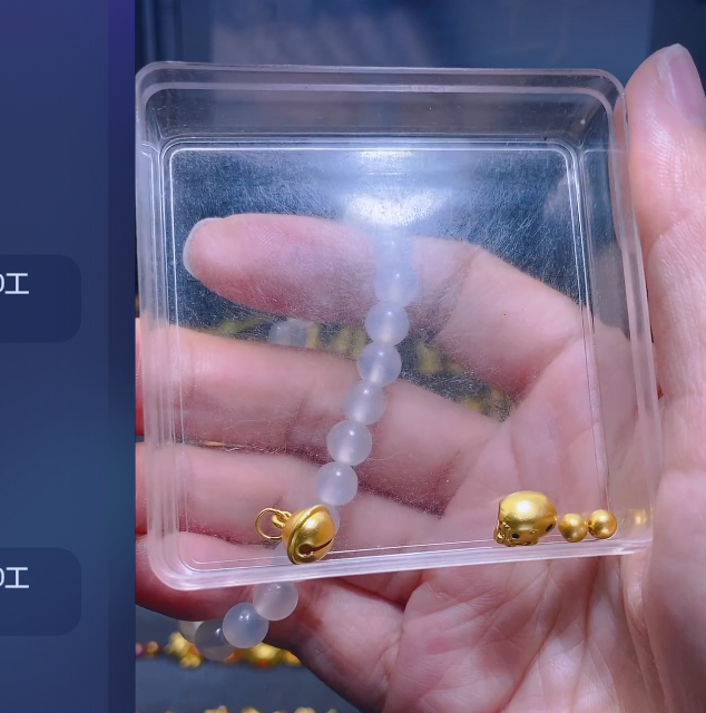 足金999卡4古2+kt+铃铛/多样性发