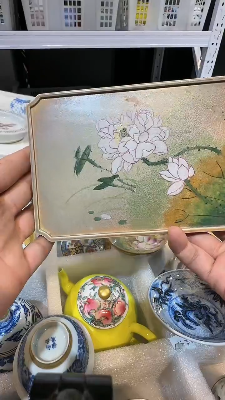 瓷片景德镇瓷器茶器茶杯