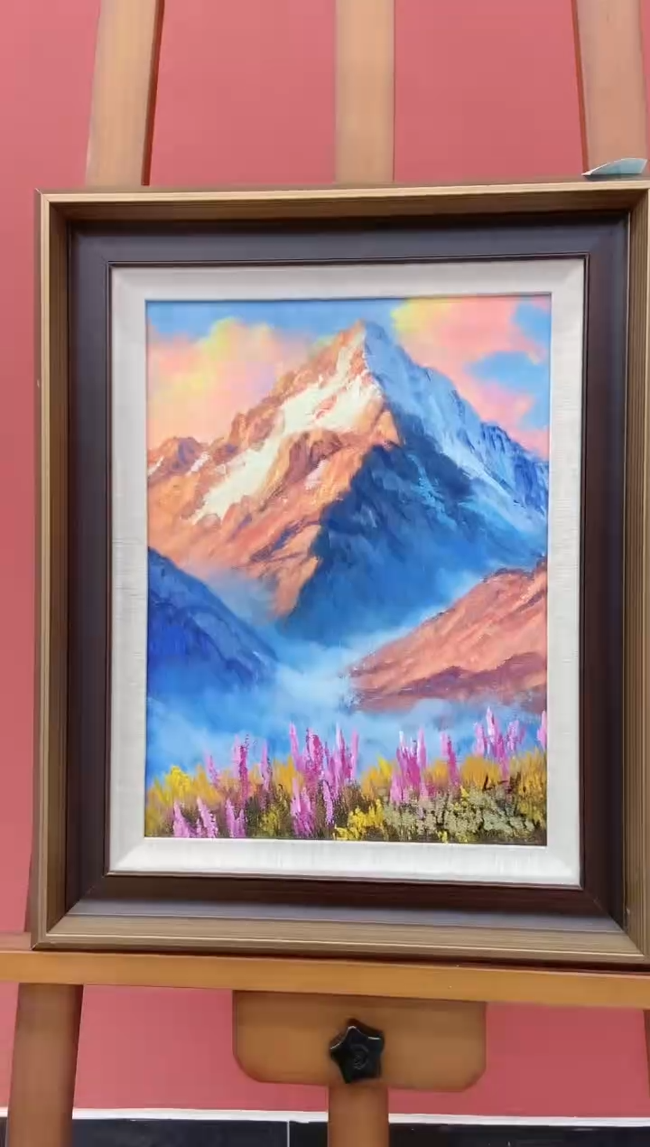 【闪购商品】油画梁一旻老师油画作品9