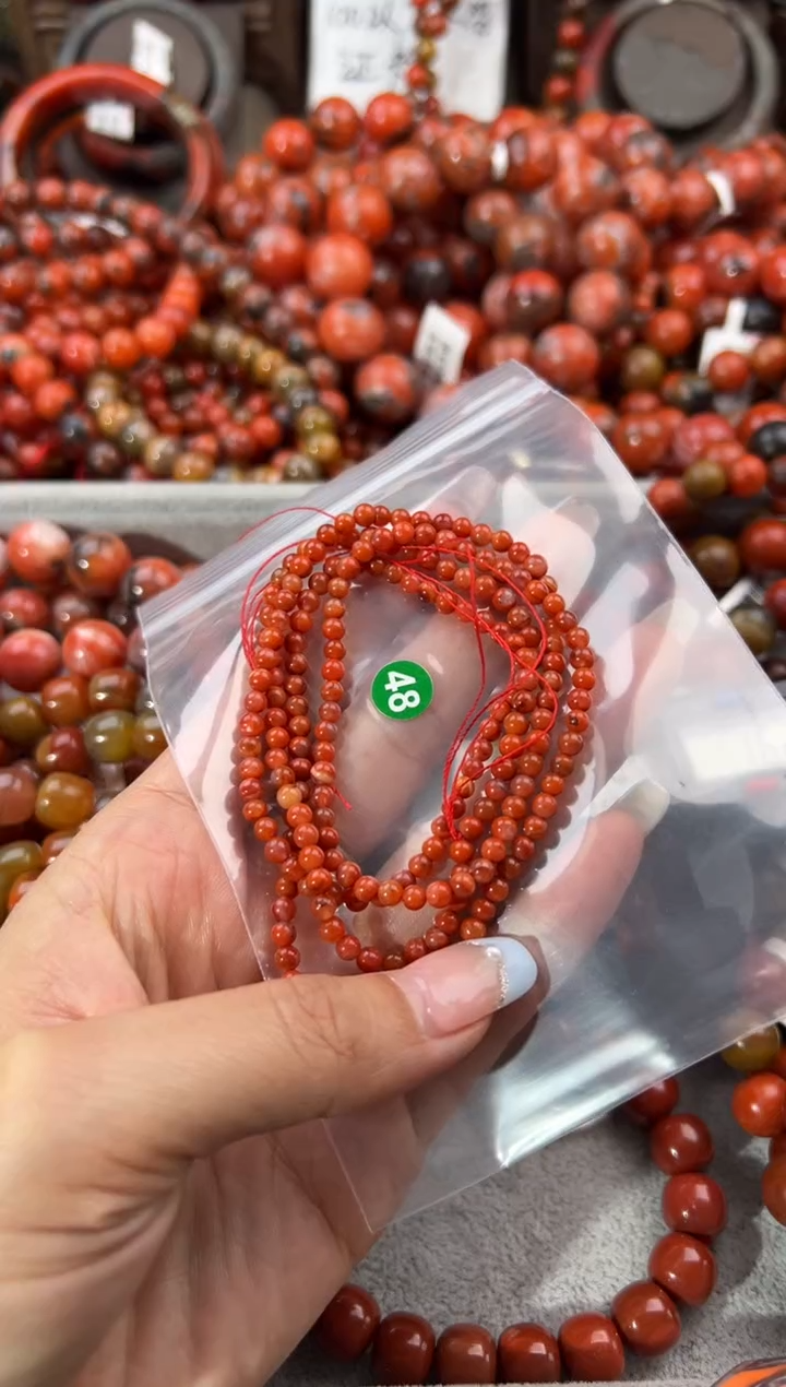未镶嵌手串南红玛瑙4