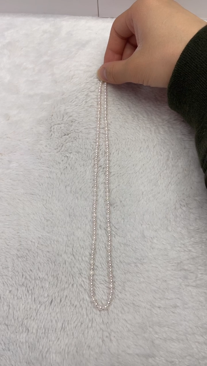 【闪购商品】海水珍珠颈饰未镶嵌AK3.5-4mm（多样性发一）