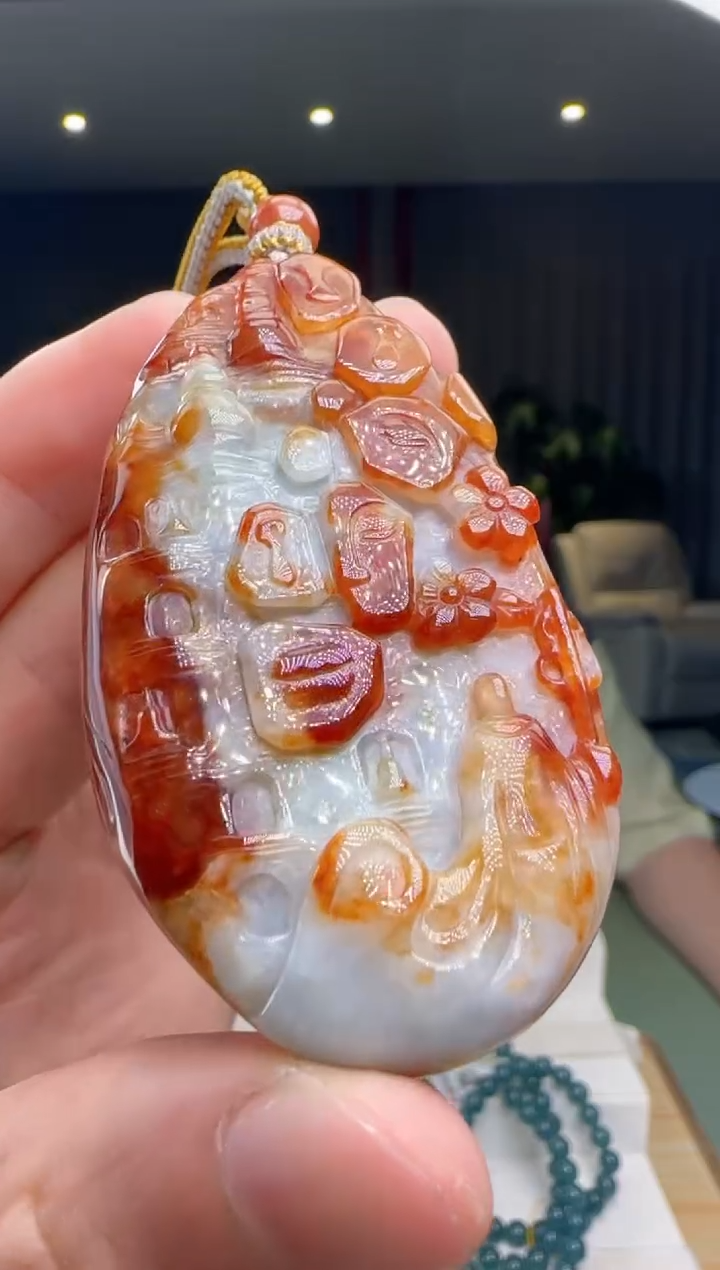 【闪购商品】翡翠颈饰未镶嵌DY@@960Q3J12736