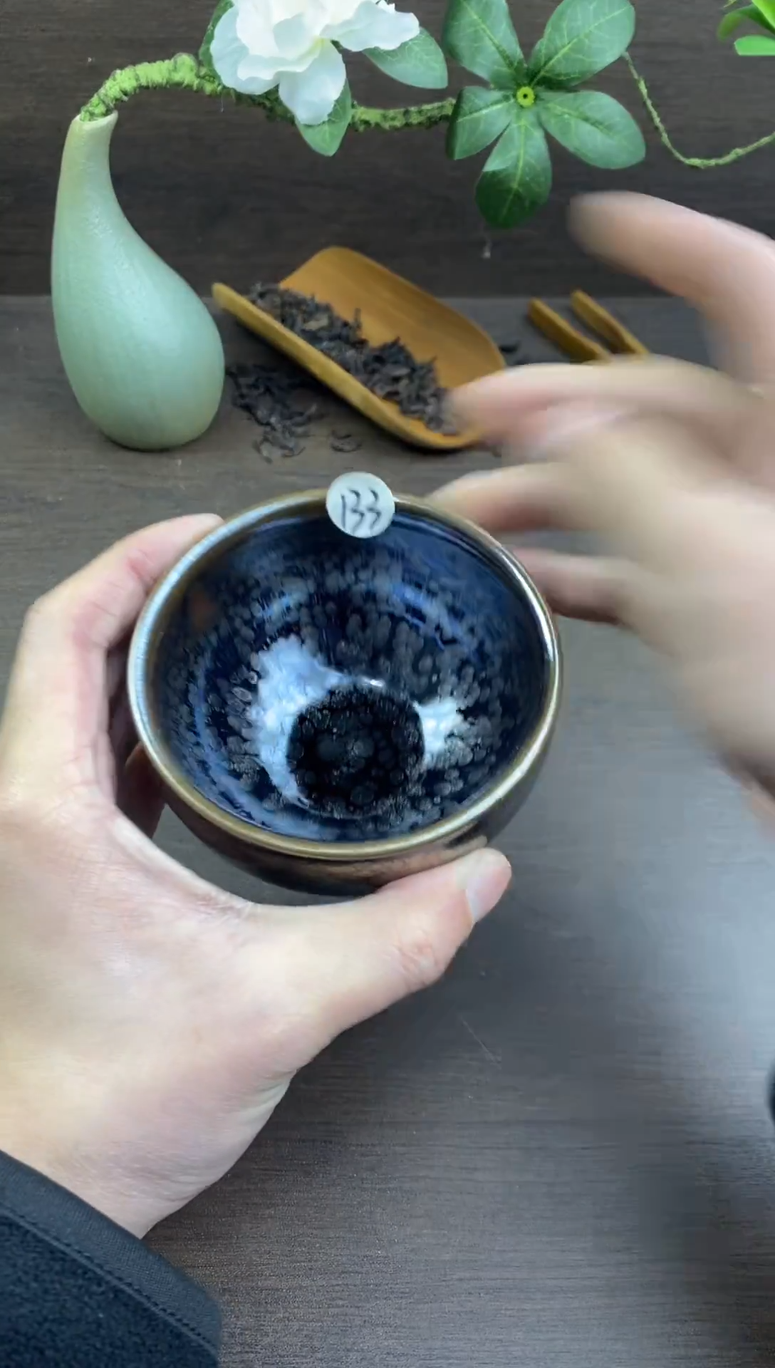 茶盏全手工原矿原釉建盏