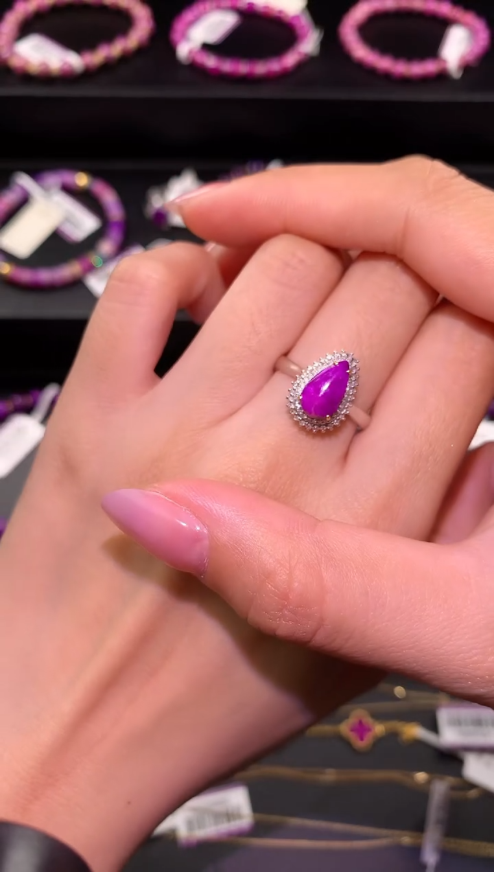 【闪购商品】苏纪石（舒俱来）.18K金镶嵌舒俱来戒指