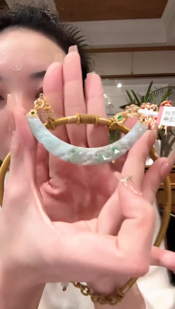 【闪购商品】翡翠颈饰未镶嵌国风