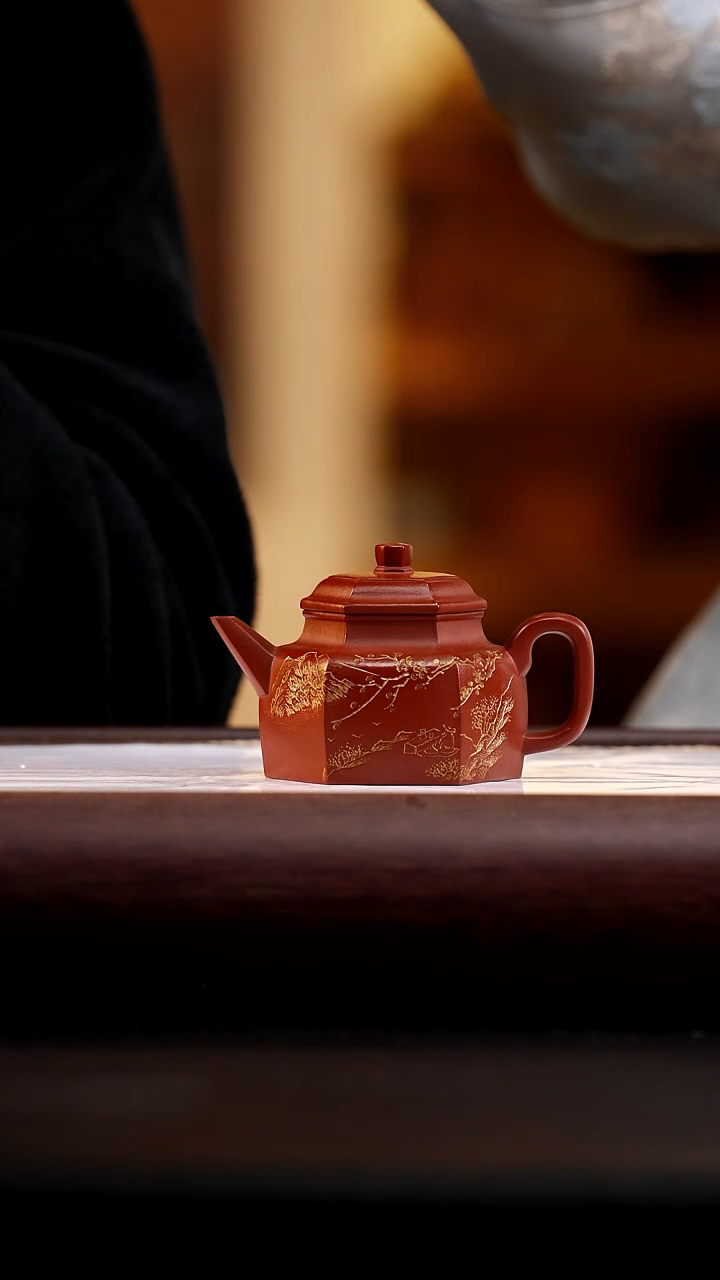 45 龙脊朱砂六方德钟120cc