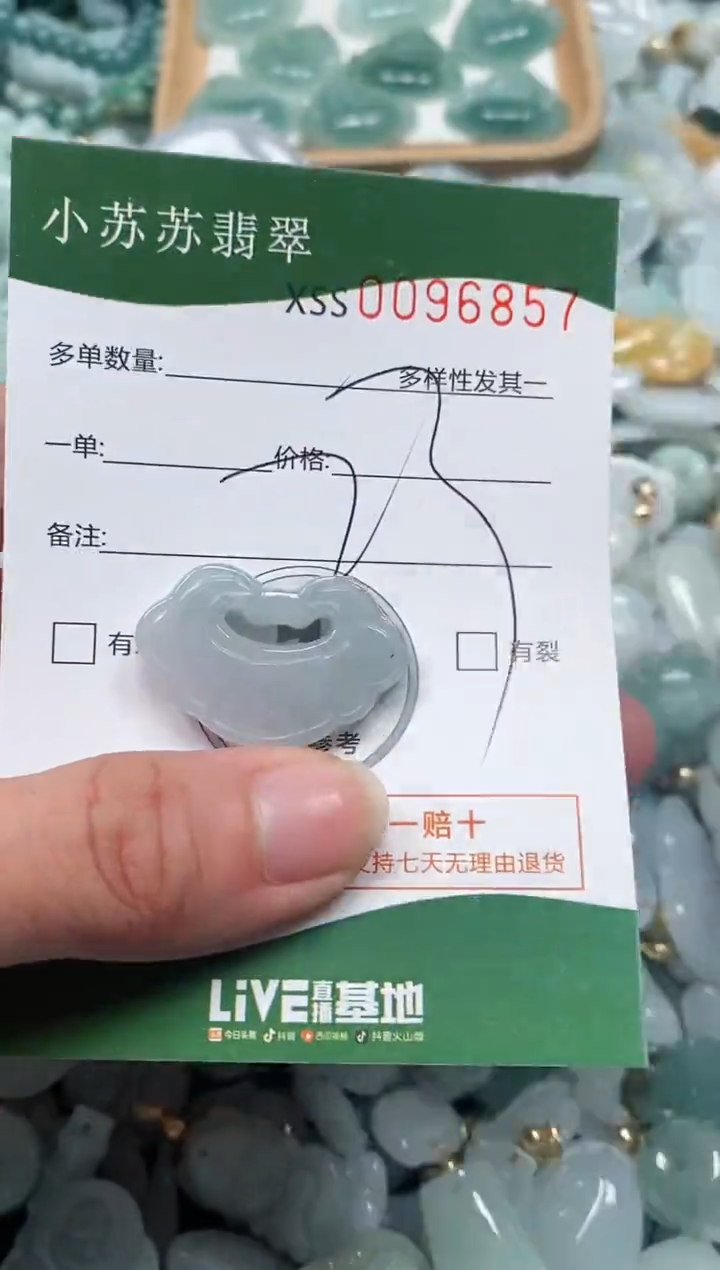 【闪购商品】翡翠颈饰未镶嵌闪购商品0096857