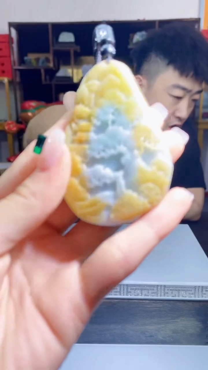 【闪购商品】翡翠吊坠(不含链)未镶嵌D13