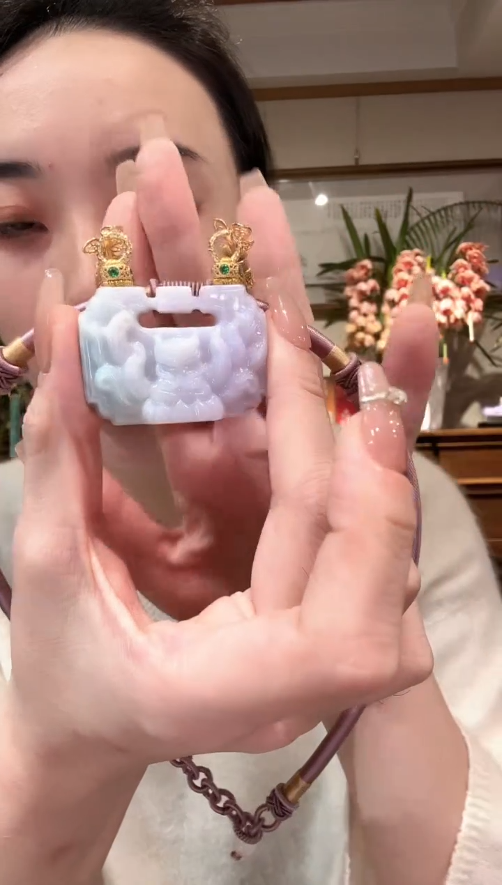 【闪购商品】翡翠颈饰未镶嵌国风